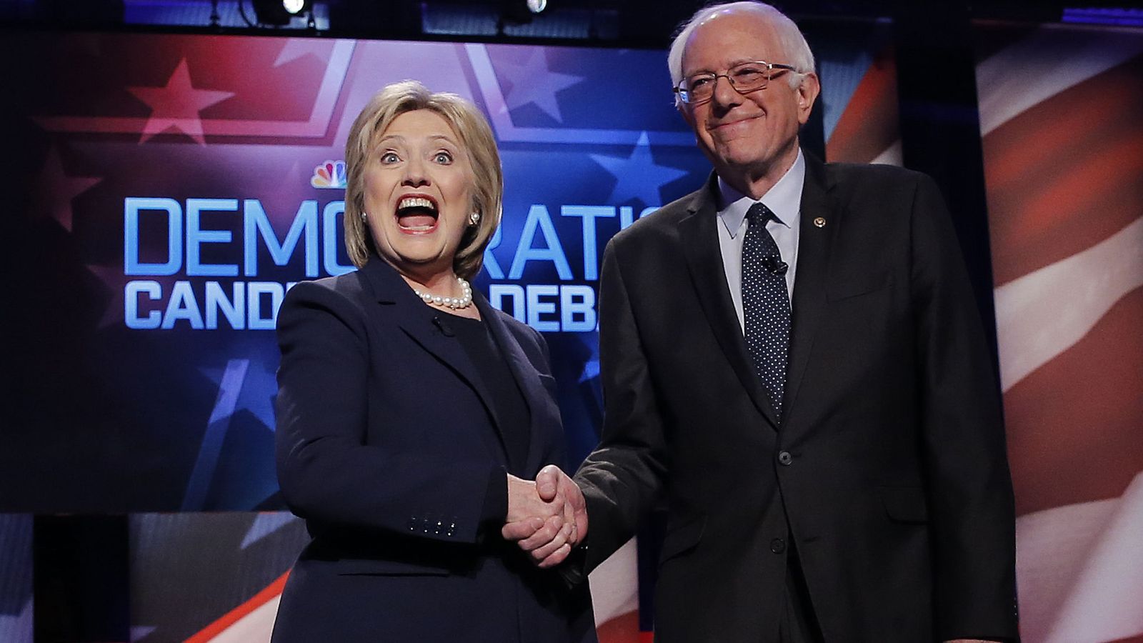 Foto: Los aspirantes a la candidatura demócrata a la Presidencia, Hillary Clinton y Bernie Sanders (Reuters)