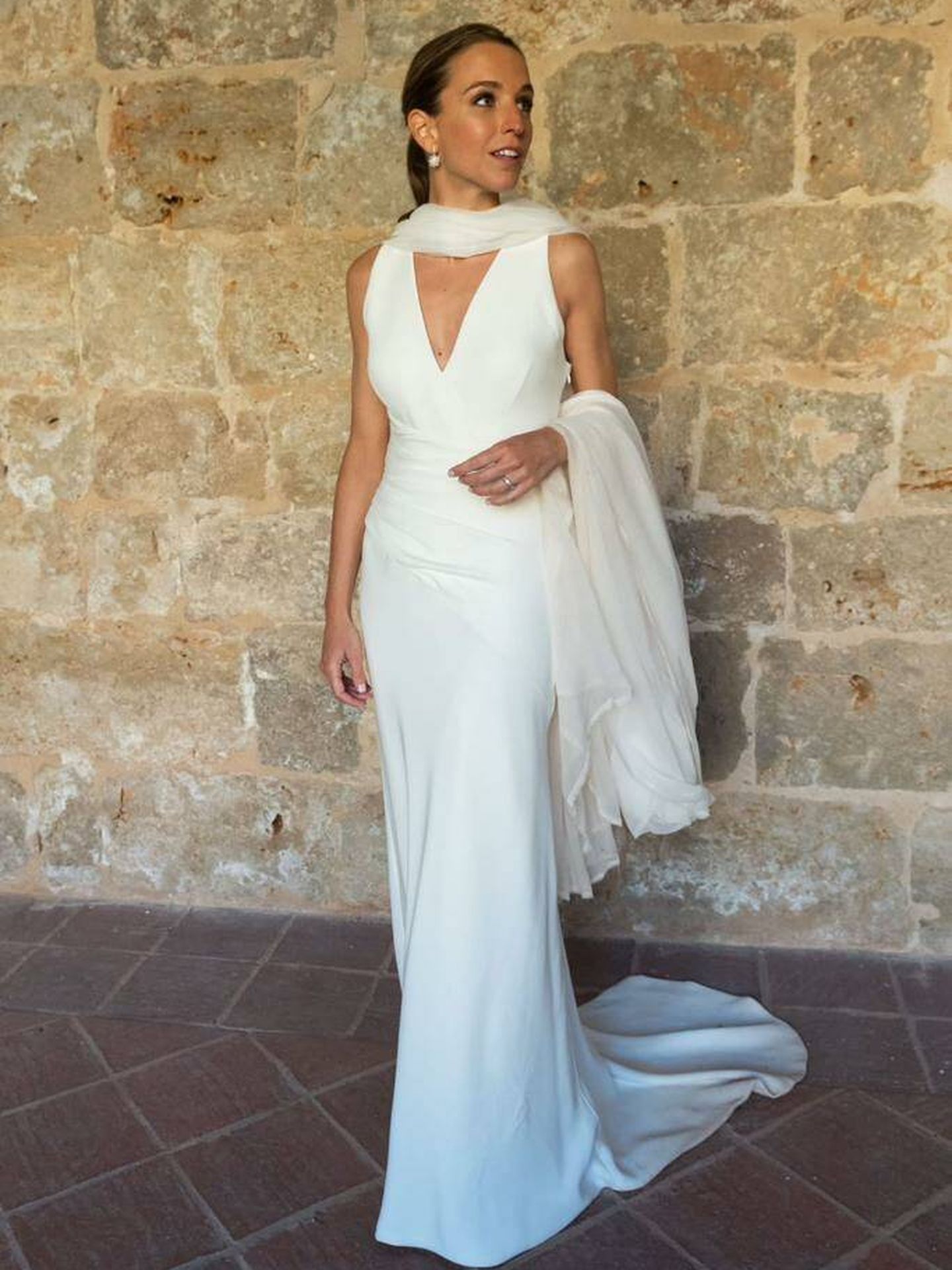El vestido de novia de Teresa Silvestre. (Ohlalalaia Fotografía)