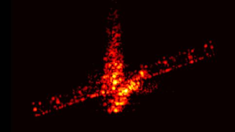 Un telescopio capta una nave espacial quemándose al entrar en la atmósfera terrestre
