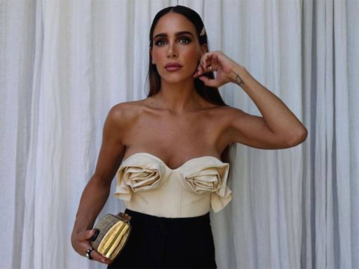 Foto: Rocío Osorno posa con el top de Zara en sus redes sociales. (Instagram/@rocio0sorno)