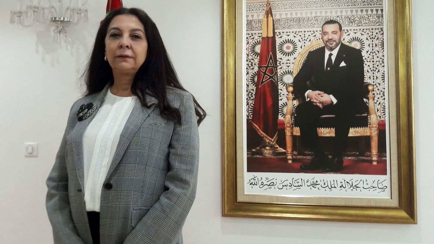 La embajadora de Marruecos en España, Karima Benyaich. (EFE)