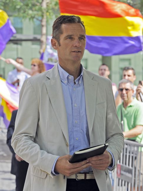 El duque de Palma en los Juzgados de Barcelona en julio de 2013 (Gtres)