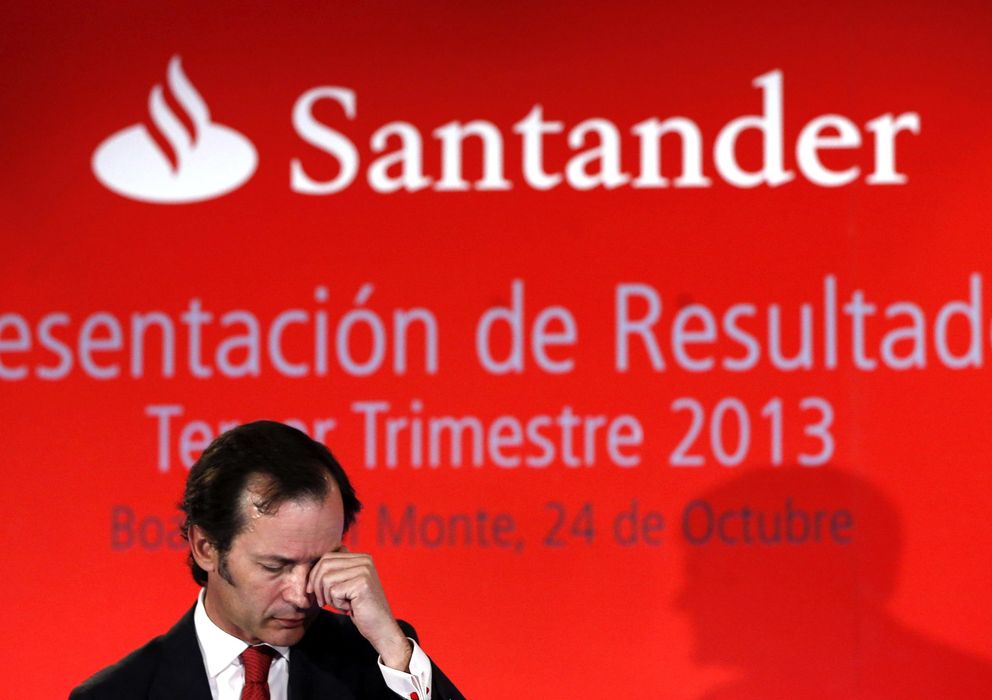 Foto: El consejero delegado del Banco Santander, Javier Marín