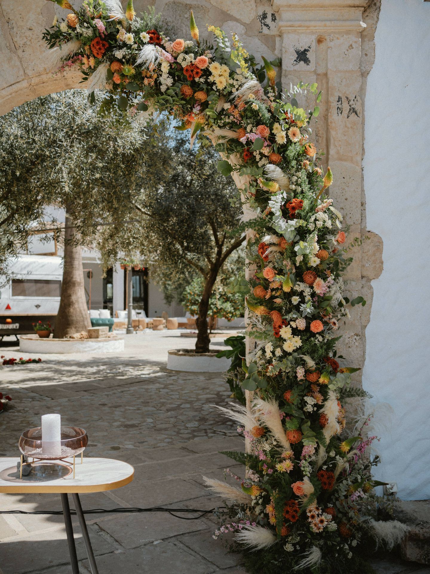 Detalle de la boda en Málaga. (Ópalo Photos)
