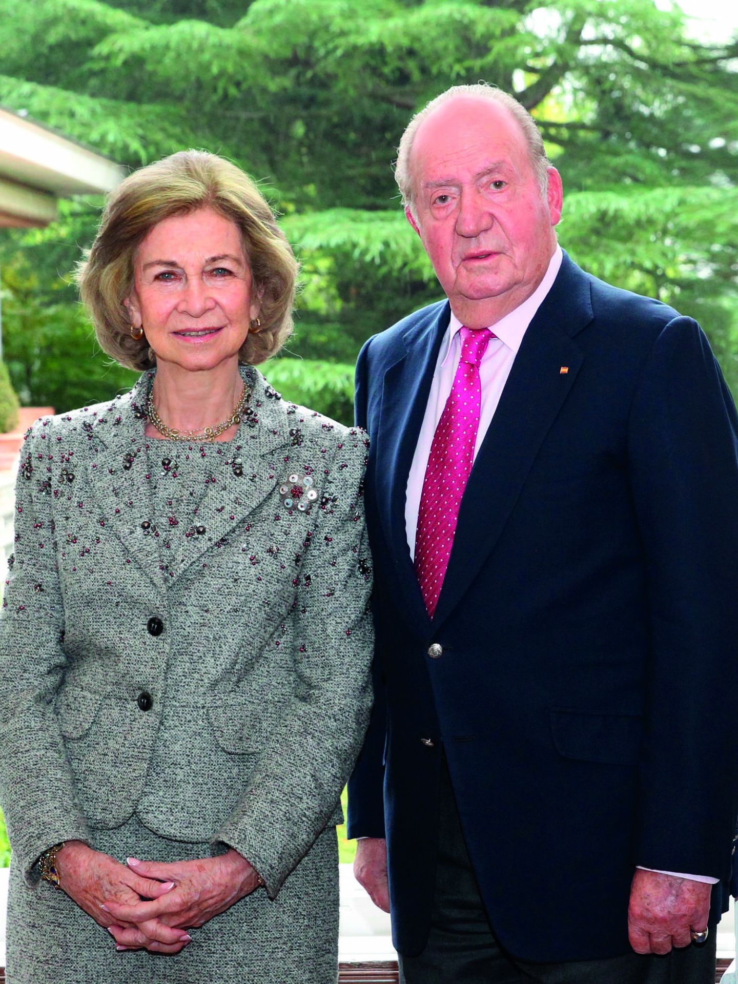 Los reyes Juan Carlos y Sofía, juntos. (Casa Real)