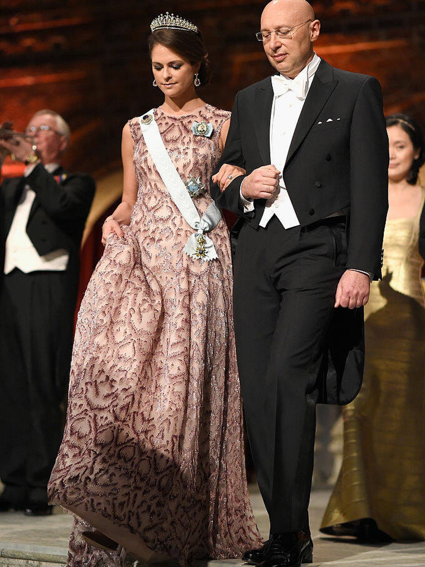 Magdalena de Suecia, en la gala de los premios Nobel de 2014. (Getty)