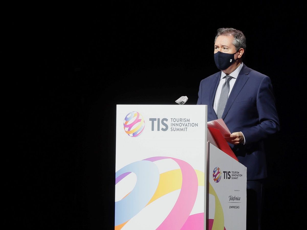 Foto: El alcalde de Sevilla, Juan Espadas, en el Tourism Innovation Summit 2020 (TIS).