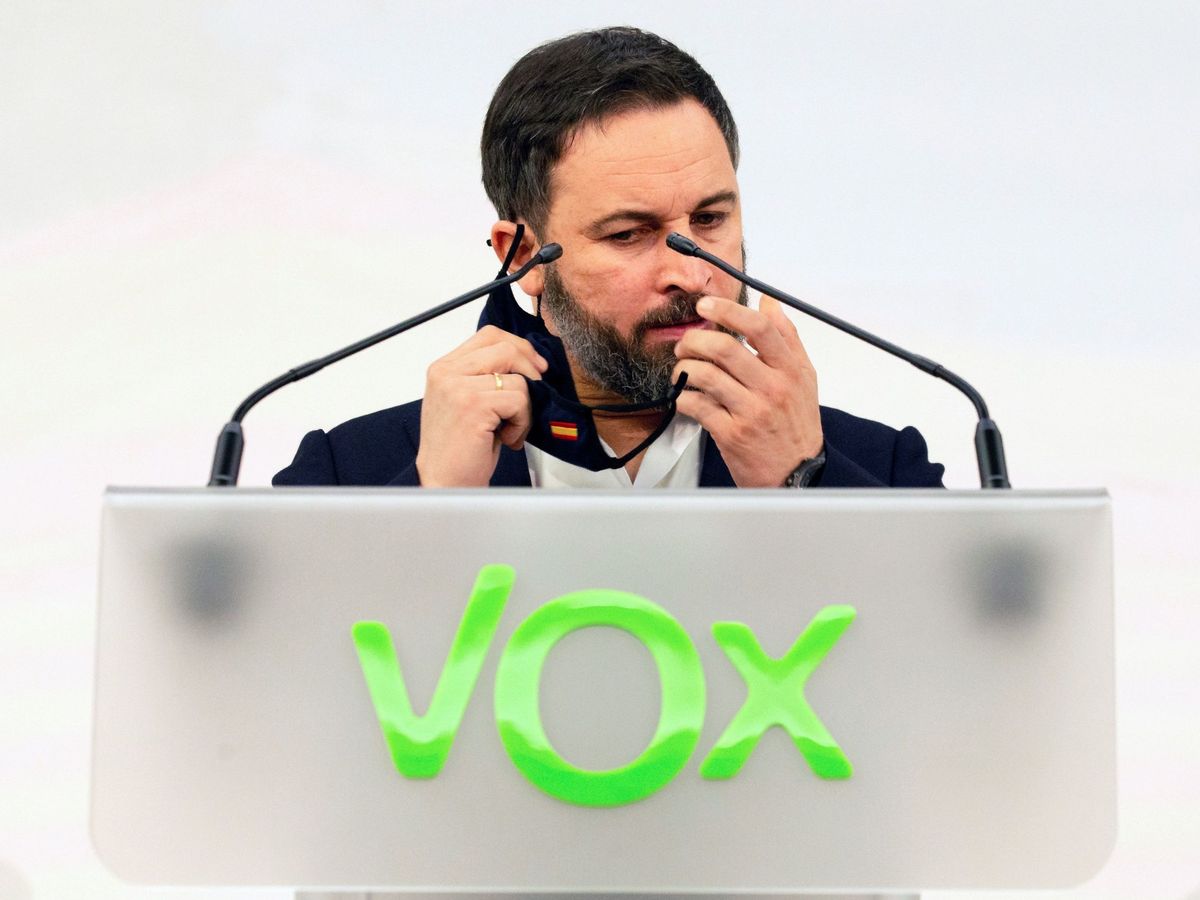 Foto: El presidente de Vox, Santiago Abascal. (EFE) 