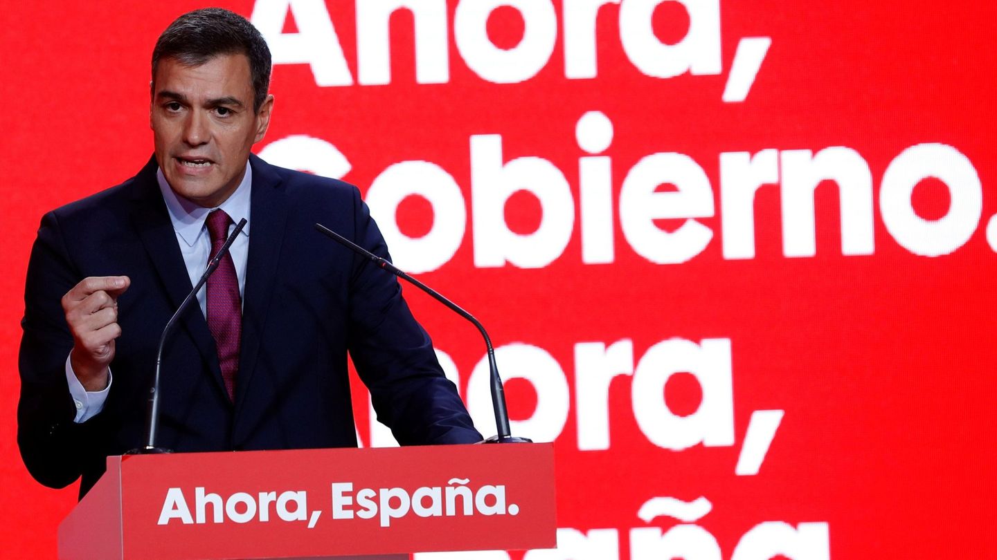 El secretario general del PSOE y presidente del Gobierno en funciones, Pedro Sánchez, el lunes. (EFE)