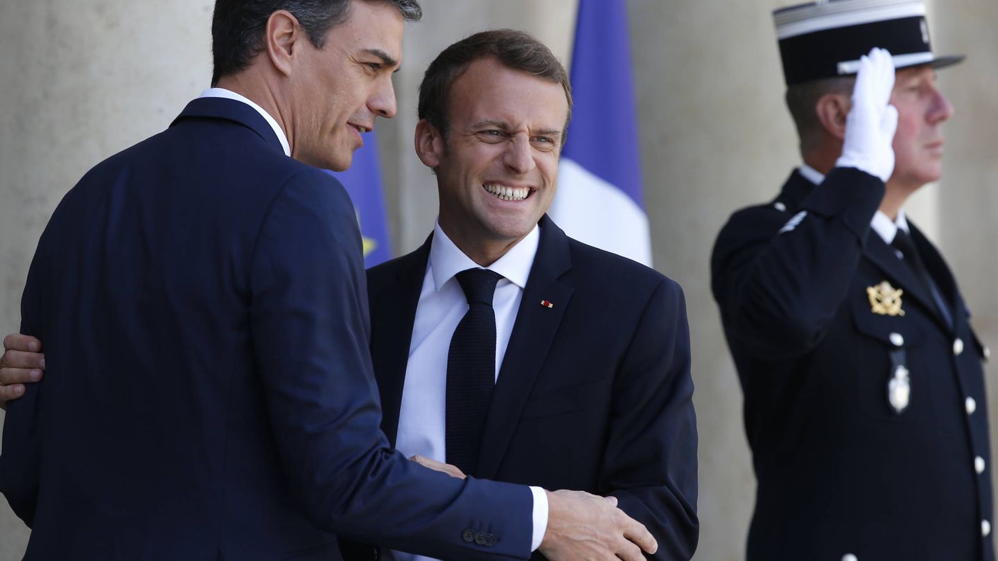 Macron y Sánchez han demostrado tener buena sintonía. (Gtres)