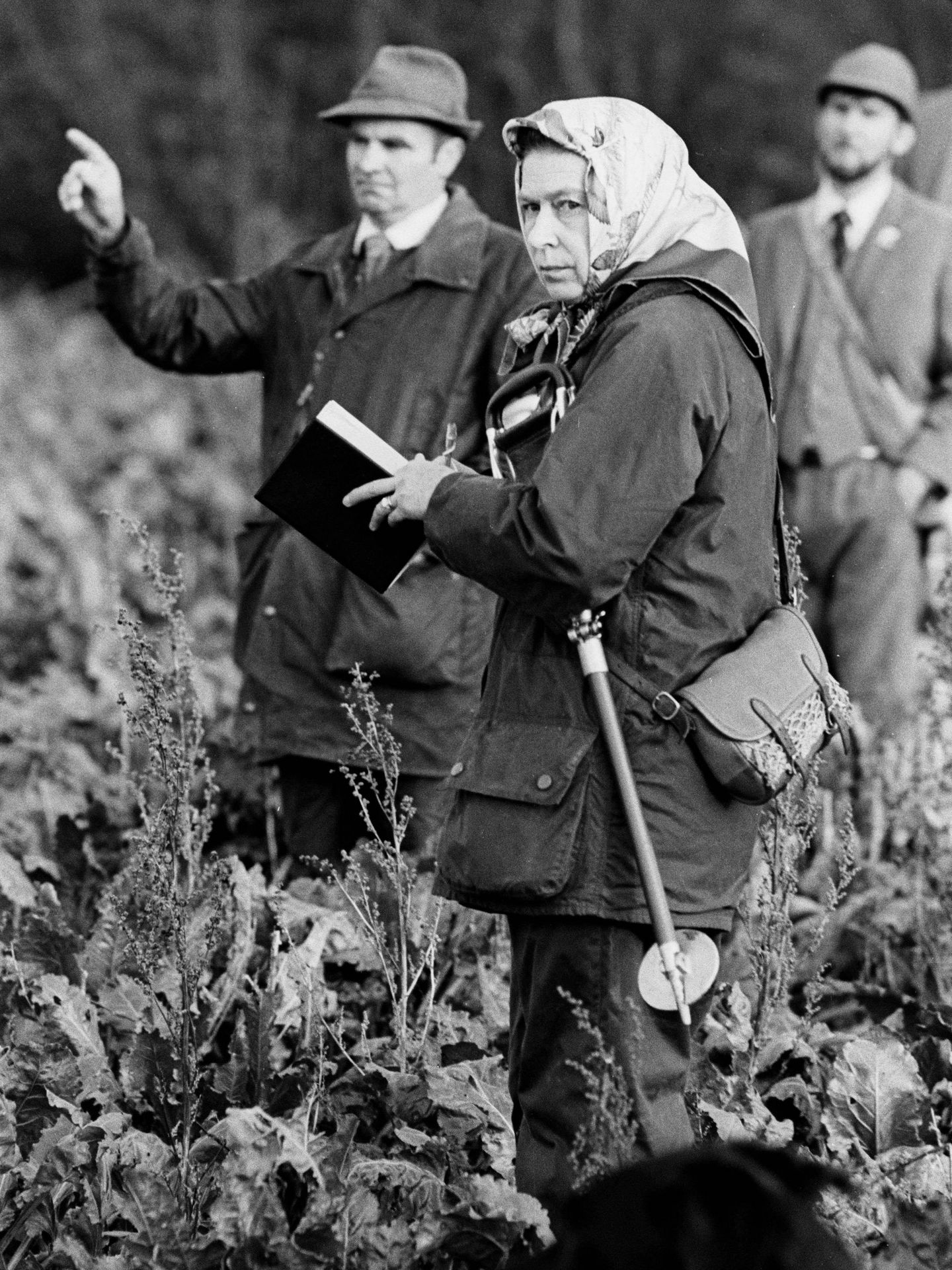 Isabel II durante una tarde de caza en Sandringham en 1984. (Cordon Press)