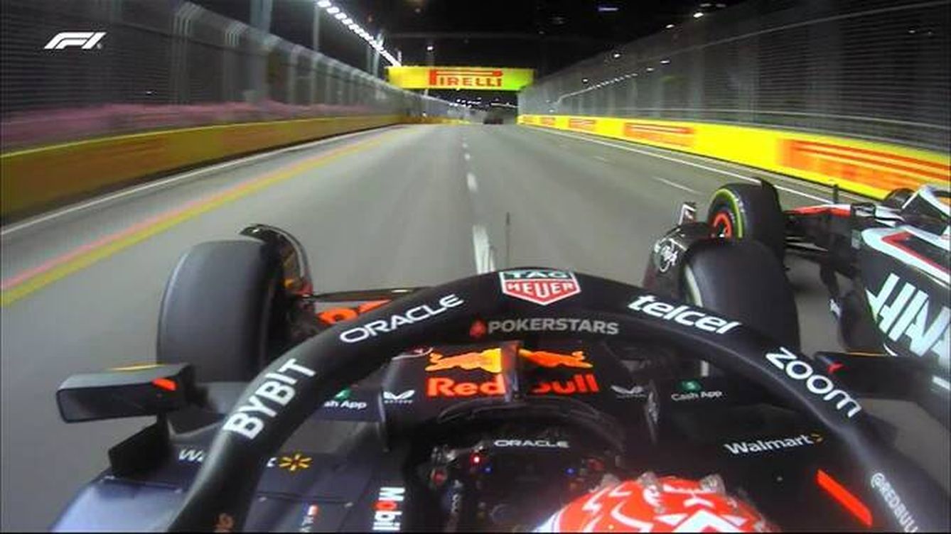 Foto: Verstappen y Pérez sufrieron como nunca con el RB19 en Singapur (Formula 1)
