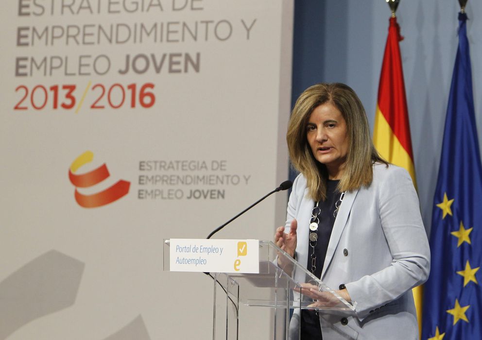 Foto: La ministra de Empleo, Fátima Báñez (EFE)