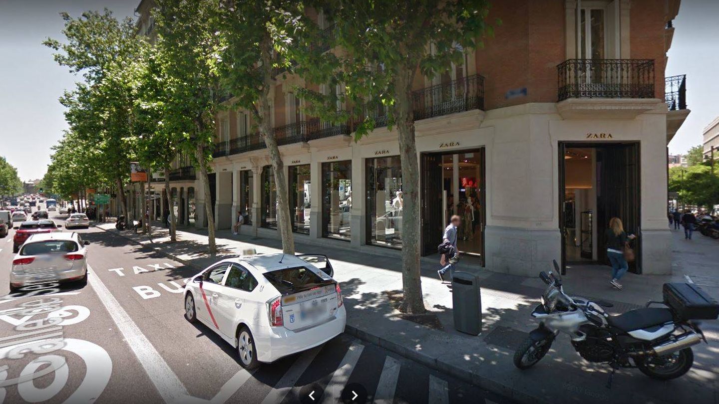 Tienda Zara de la calle Serrano, en Madrid. (Google)