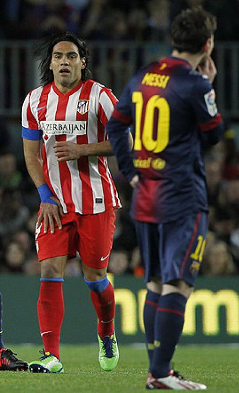 Foto: El Cholo Simeone dio con la tecla de cómo parar a Leo Messi… al menos media hora