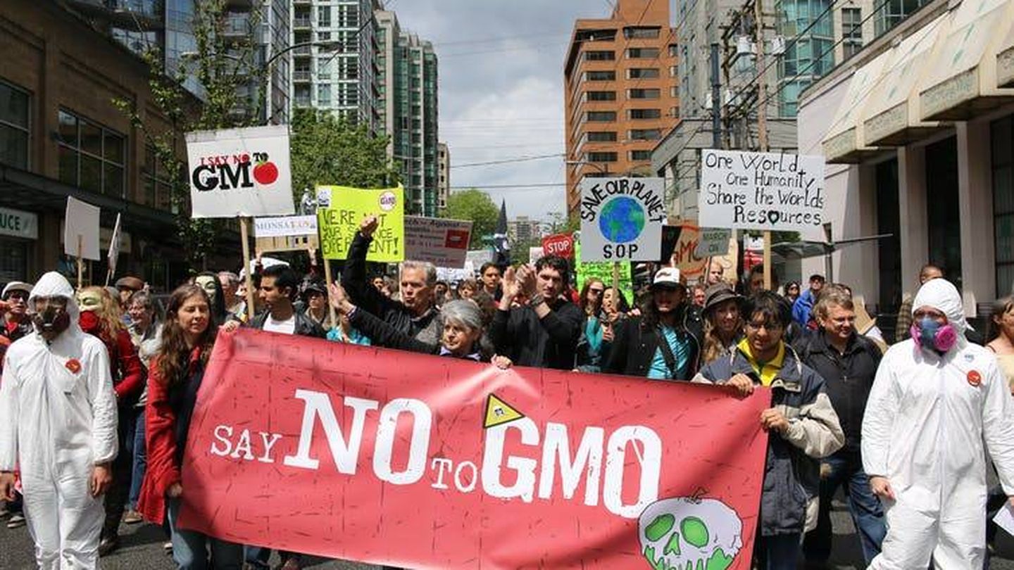 Marcha contra Monsanto en Vancouver (Rosalee Yagihara/Wikipedia)