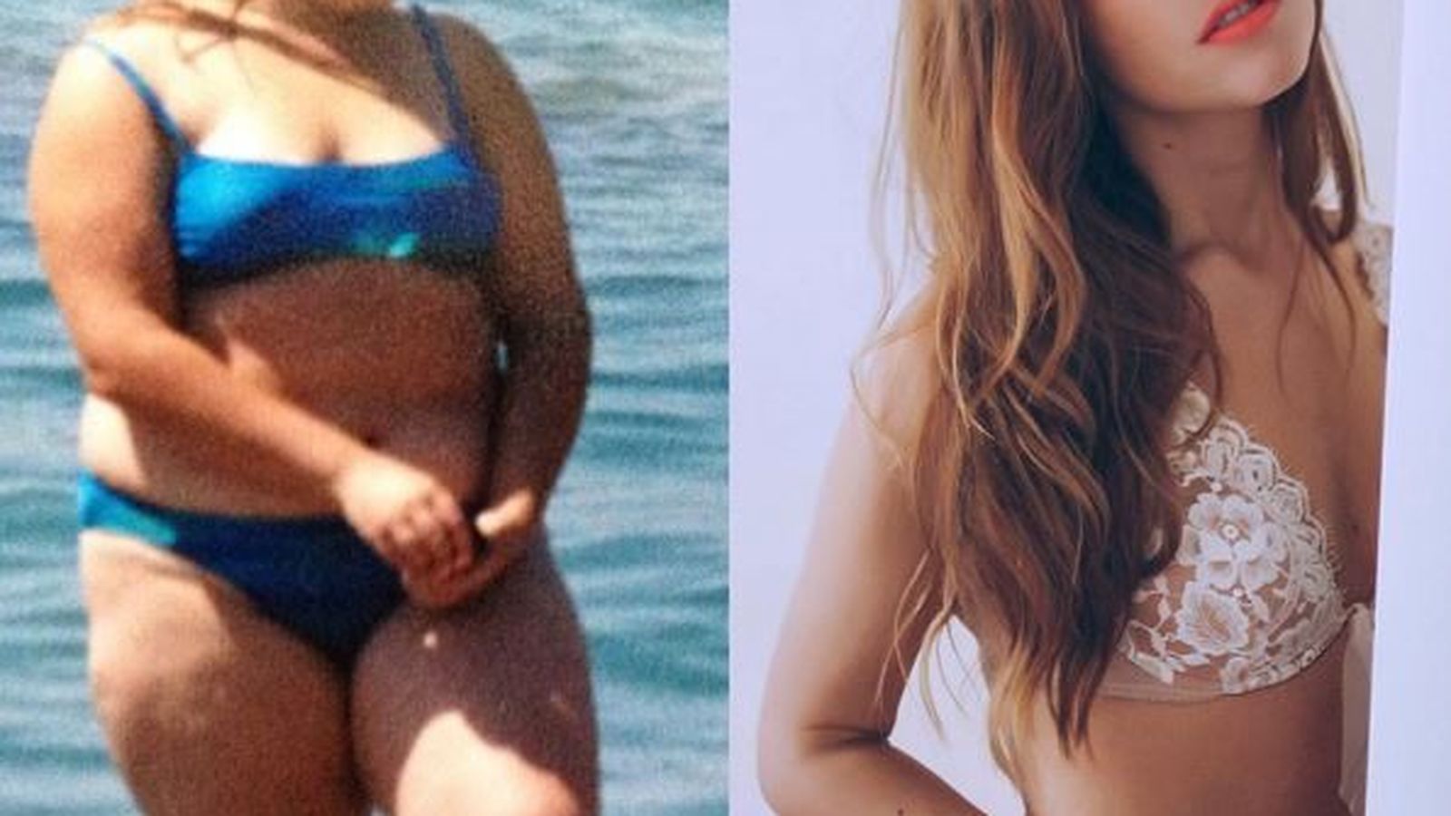 Foto: Tanya Rybakova antes y después de su increíble transformación. (Istangram Tanya Rybakova)