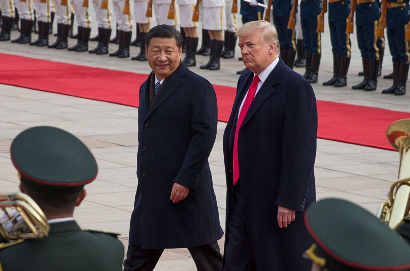 Xi Jinping y Donald Trump. (Reuters)
