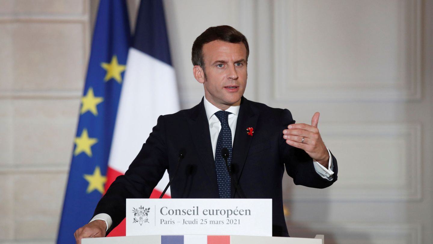 Macron en una imagen de archivo. (Reuters)