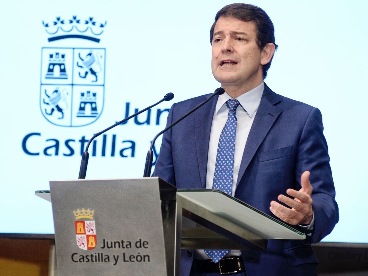 Foto: El presidente de la Junta de Castilla y León, Alfonso Fernández Mañueco. (EFE/Nacho Gallego)