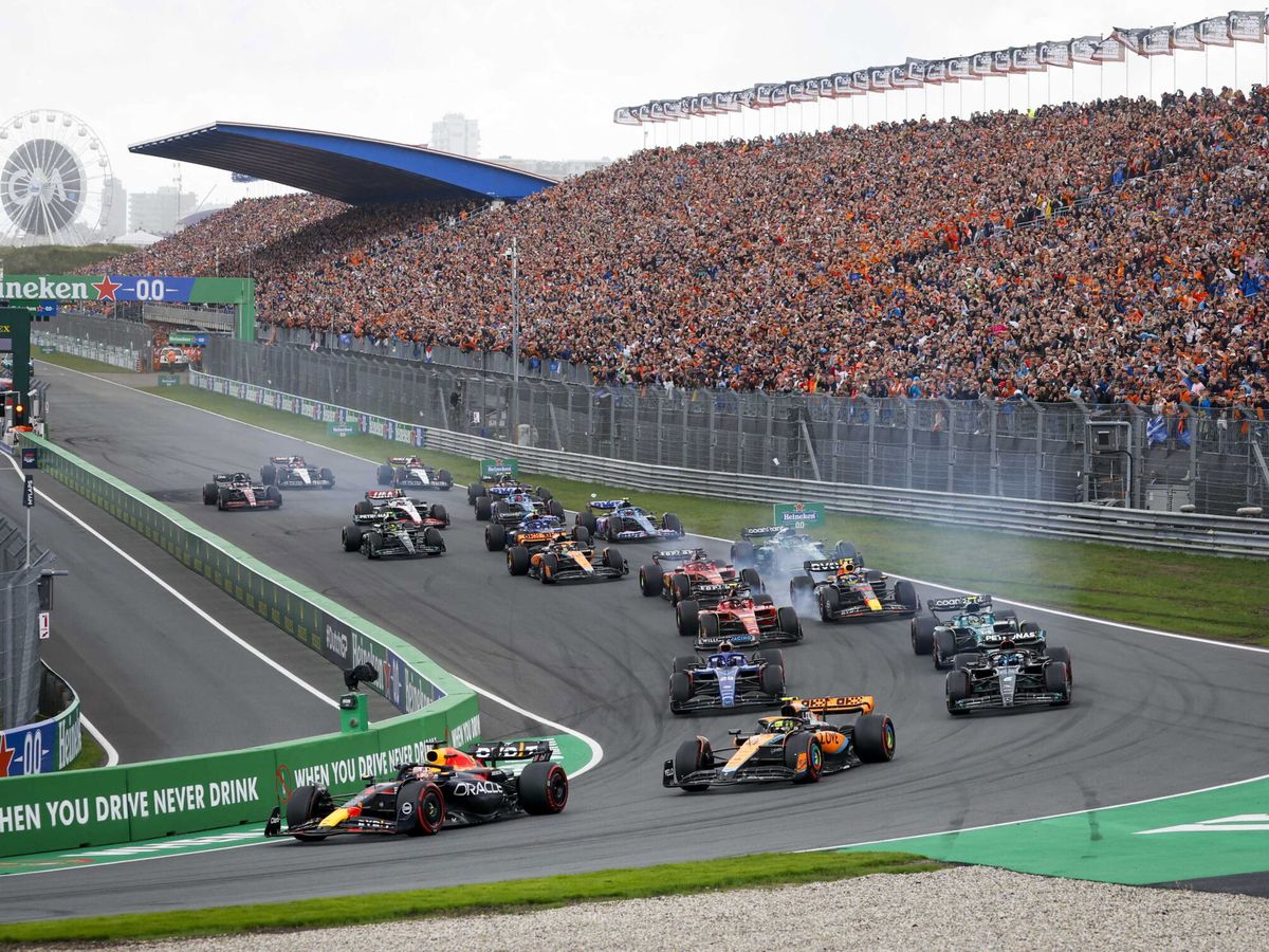 Foto: Imagen del Gran Premio de Países Bajos. (EFE/EPA/SEM VAN DER WAL).