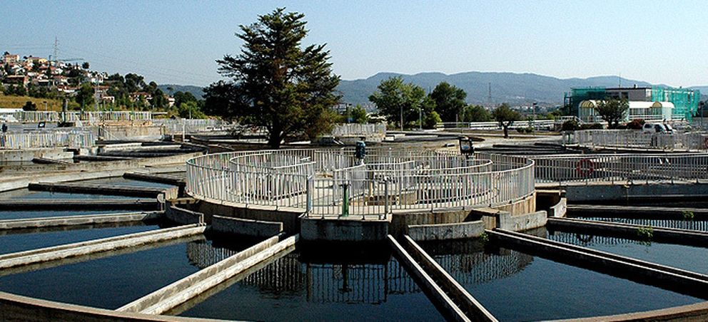 Estación de tratamiento de agua potable en Llobregat (www.atll.cat)