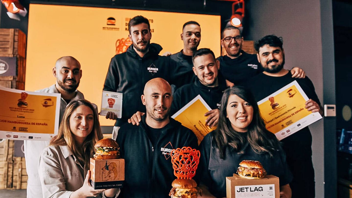 Ganadores del III Campeonato de España de Hamburguesas. (Best Burger Spain)