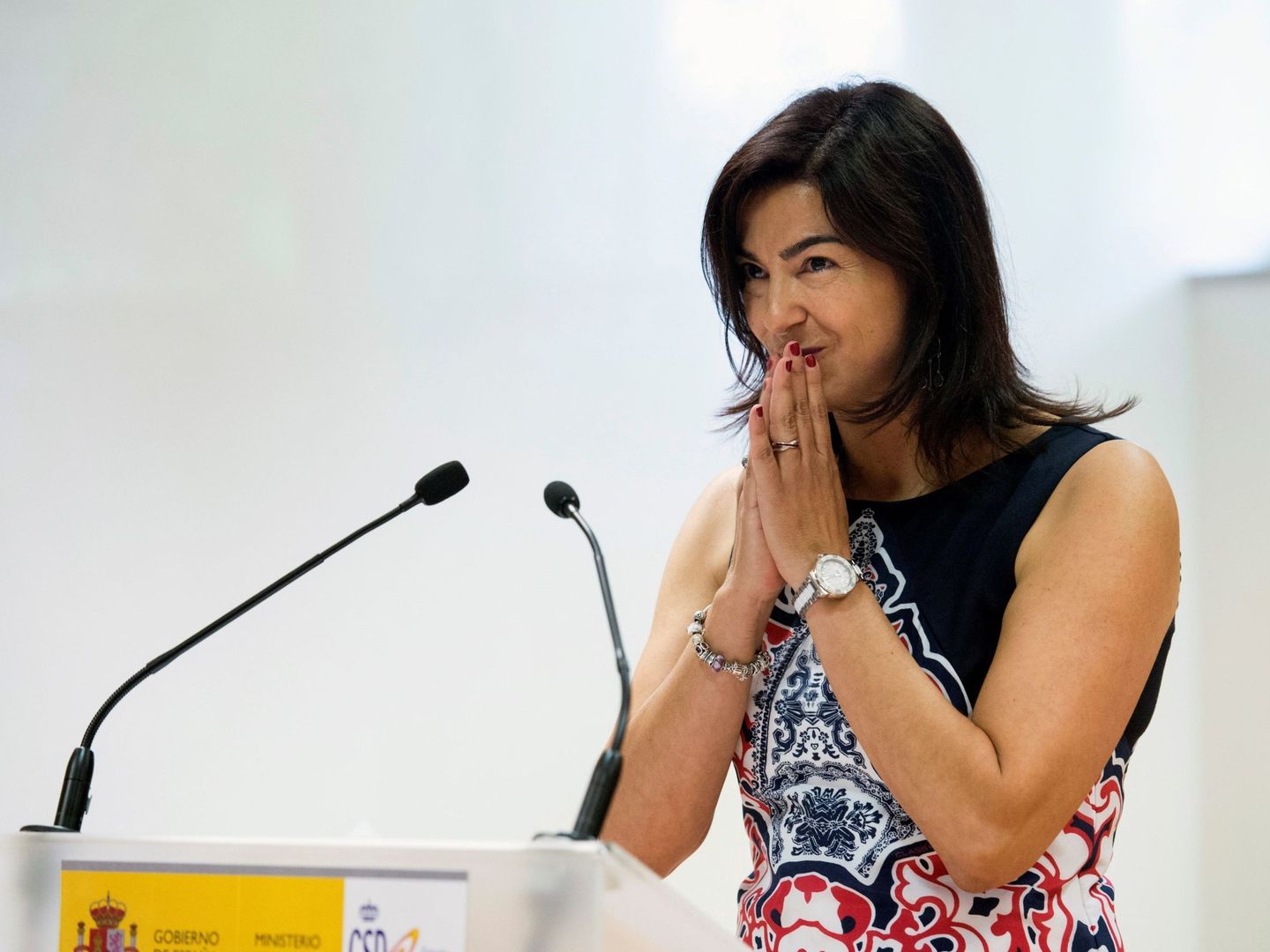 María José Rienda es la primera mujer que ocupa la presidencia del CSD. (EFE)