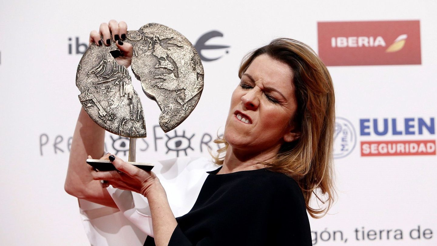 La actriz Eva Llorach ganadora del Forqué a la mejor interpretación femenina por su trabajo en 'Quién te cantará'. (Efe)