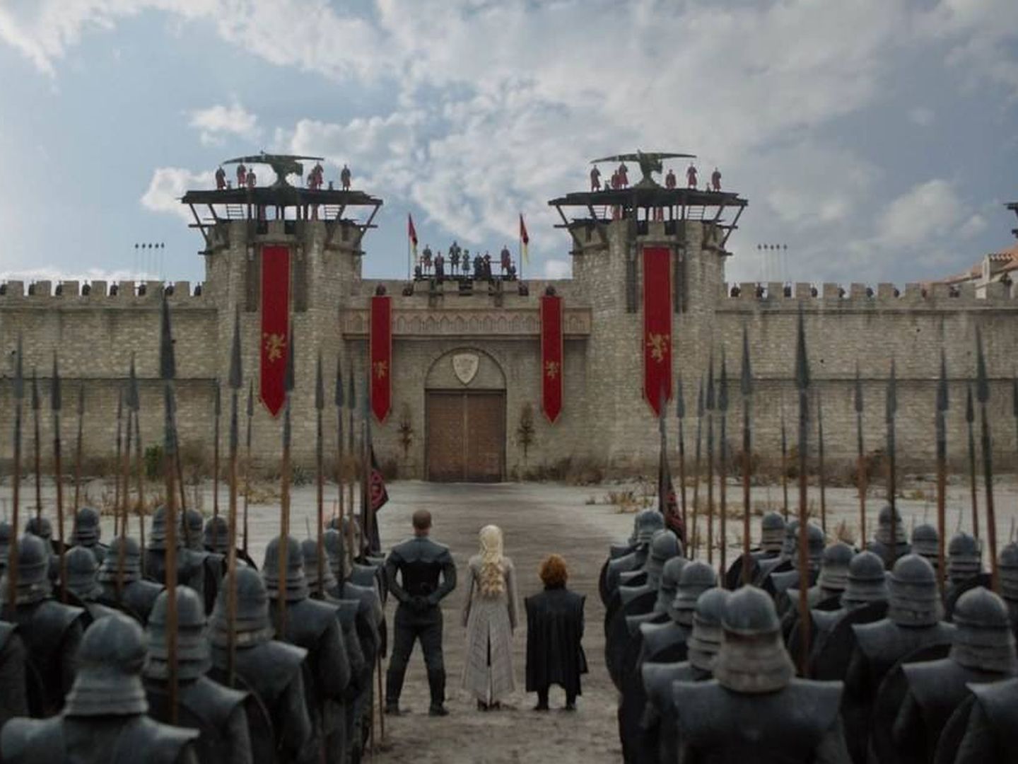 Desembarco del Rey, en el último capítulo de 'Juego de tronos'. (HBO)