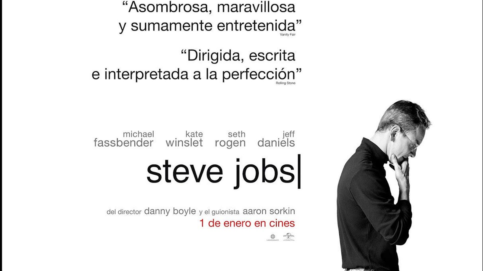 Foto: Cartel de la película 'STEVE JOBS'