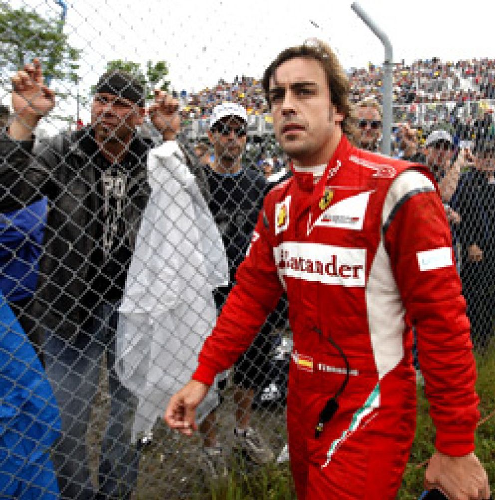 Foto: Ferrari vuelve a fracasar en su estrategia desde boxes