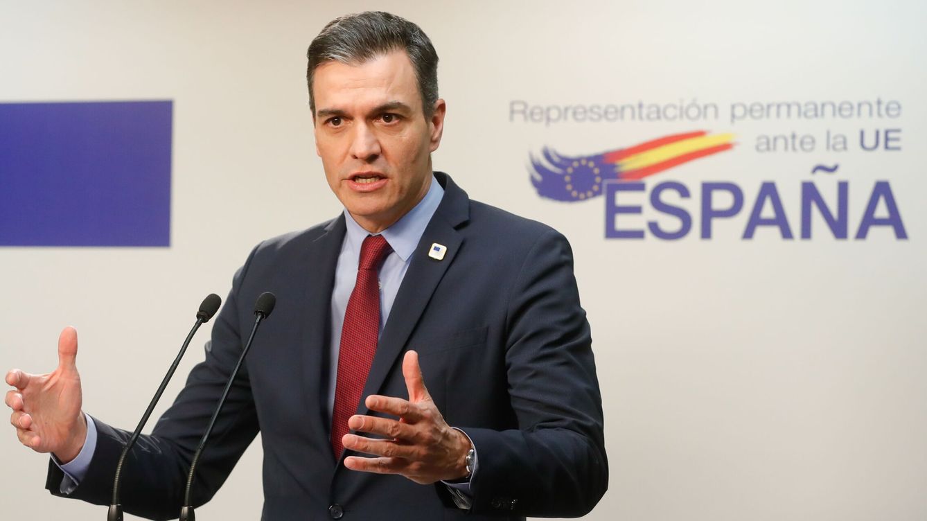 Foto: El presidente del Gobierno, Pedro Sánchez. (EFE/EPA/Stephanie Lecocq)