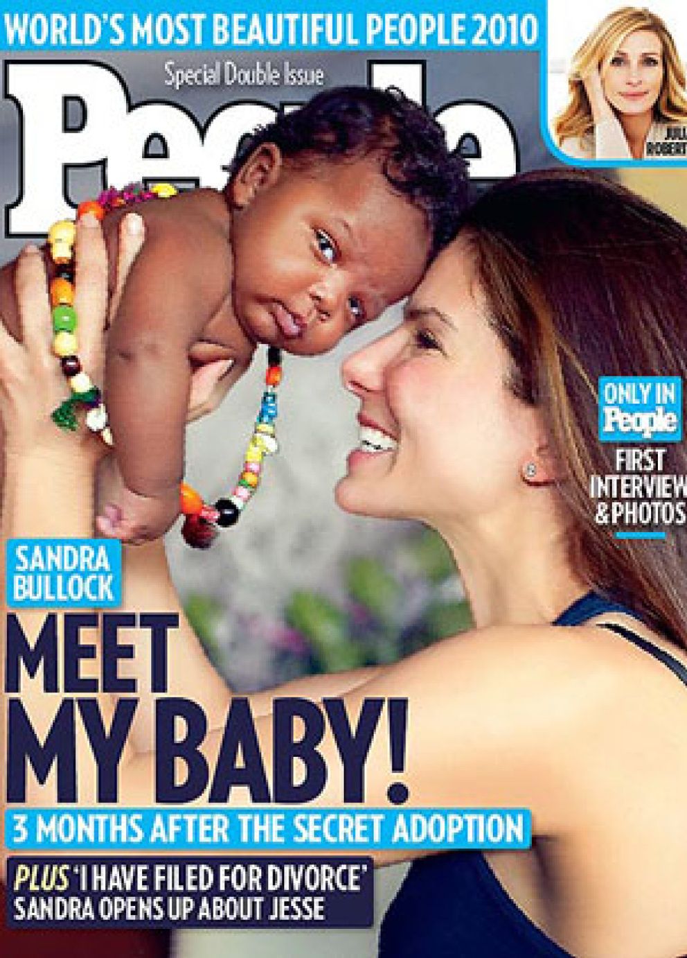 Foto: Sandra Bullock adopta un niño como "soltera"