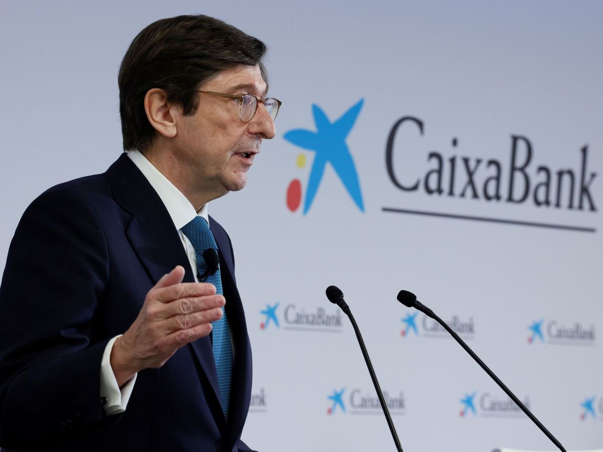 Foto: José Ignacio Goirigolzarri, presidente de CaixaBank. (Biel Aliño/EFE)