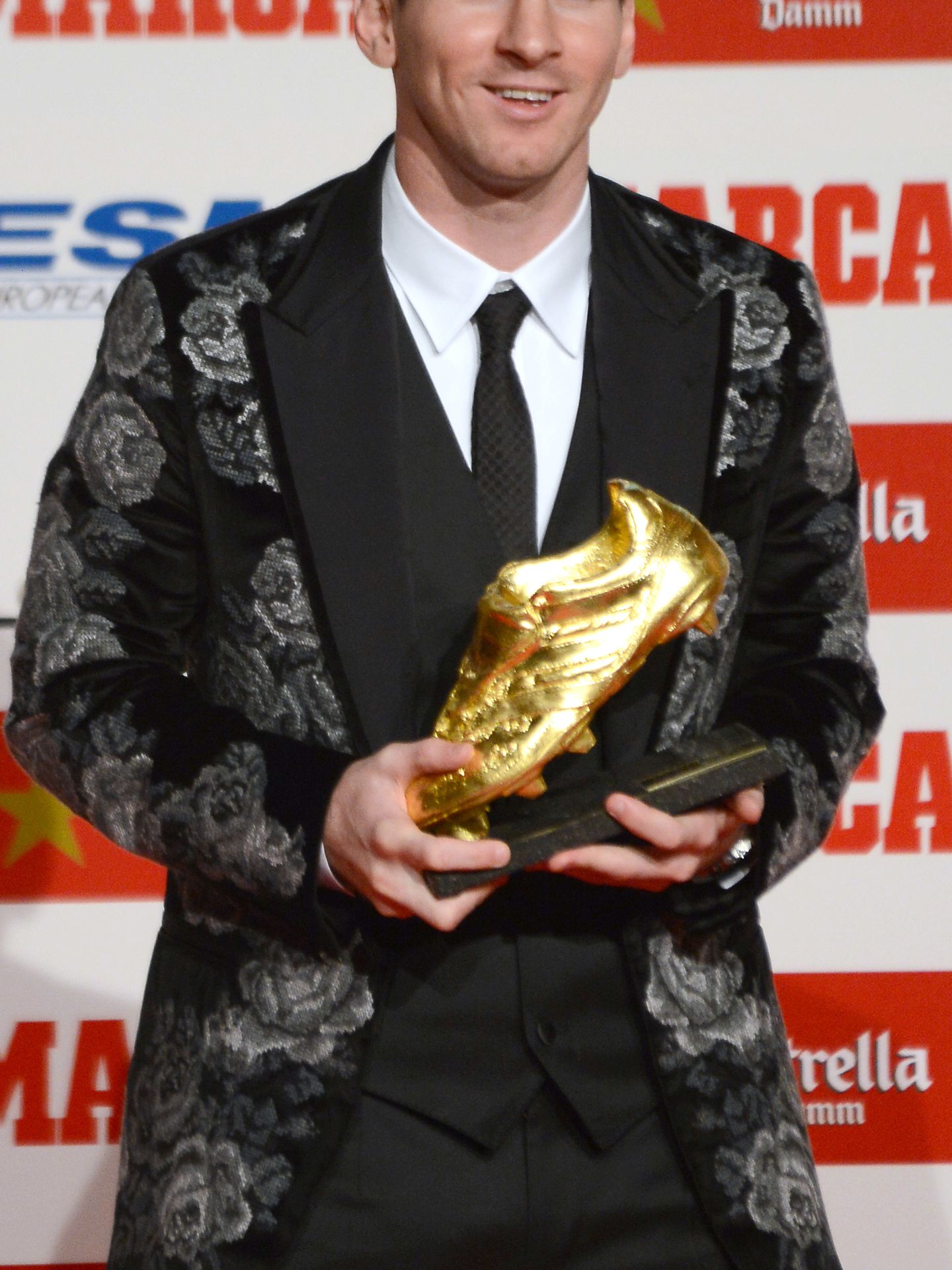 Messi en la Bota de Oro 2013