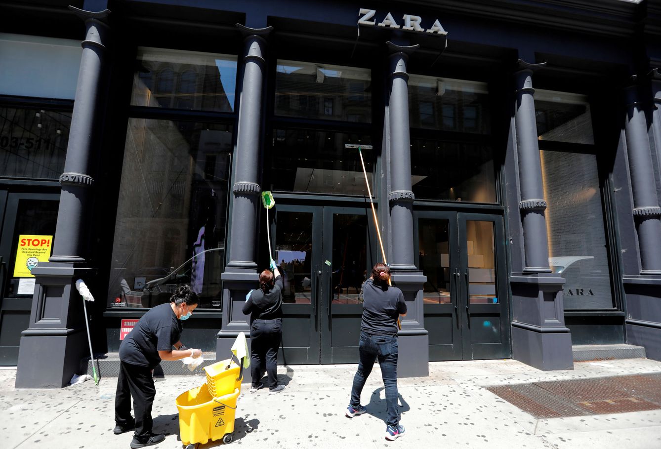 Tienda de Zara en Manhattan. (Reuters/Mike Segar)
