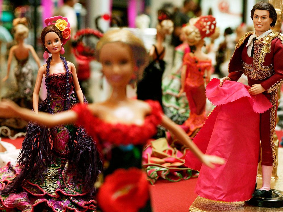 Foto: Una de las exposiciones de Barbie organizadas por su 60 cumpleaños. (Reuters)