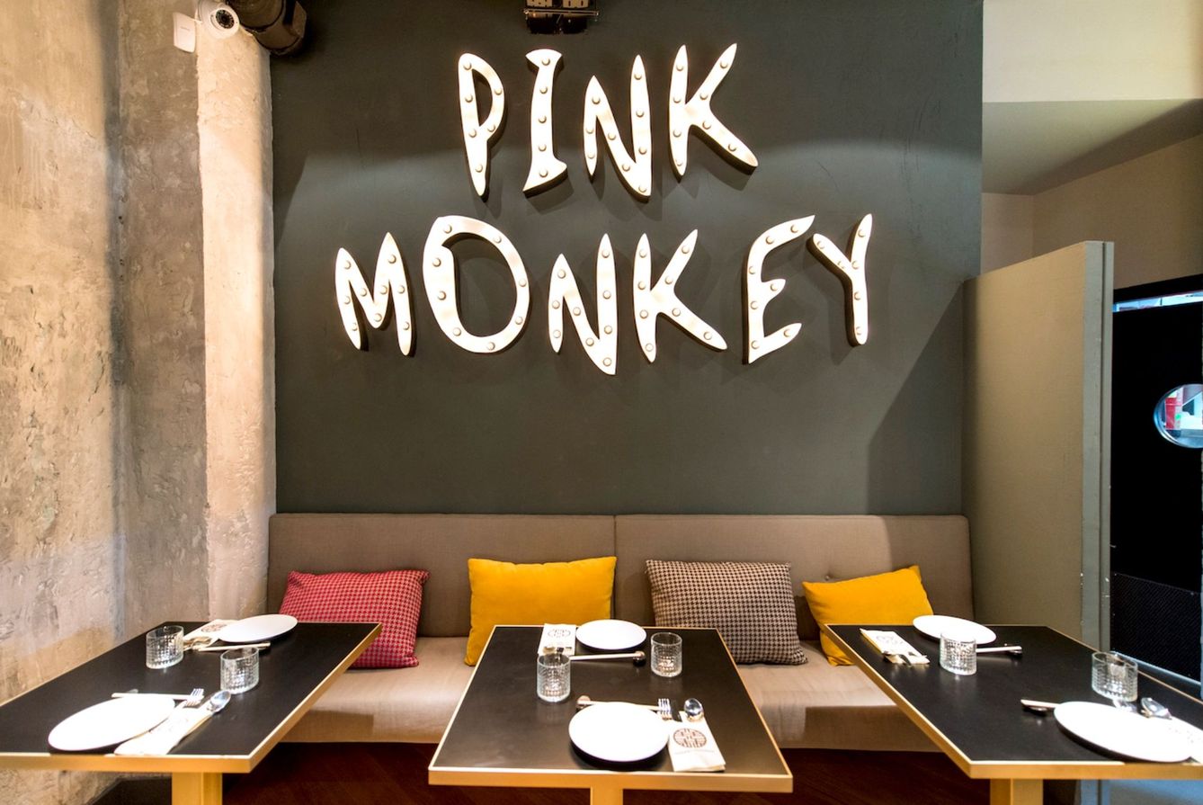 Pink Monkey. Detalle sala