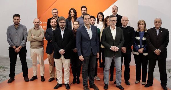 Foto: El nuevo Comité Autonómico de Ciudadanos Madrid, con Ignacio Aguado al frente