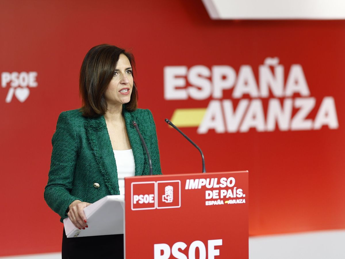 Foto: La portavoz de la Comisión Ejecutiva del PSOE, Esther Peña. (EFE / Rodrigo Jiménez)