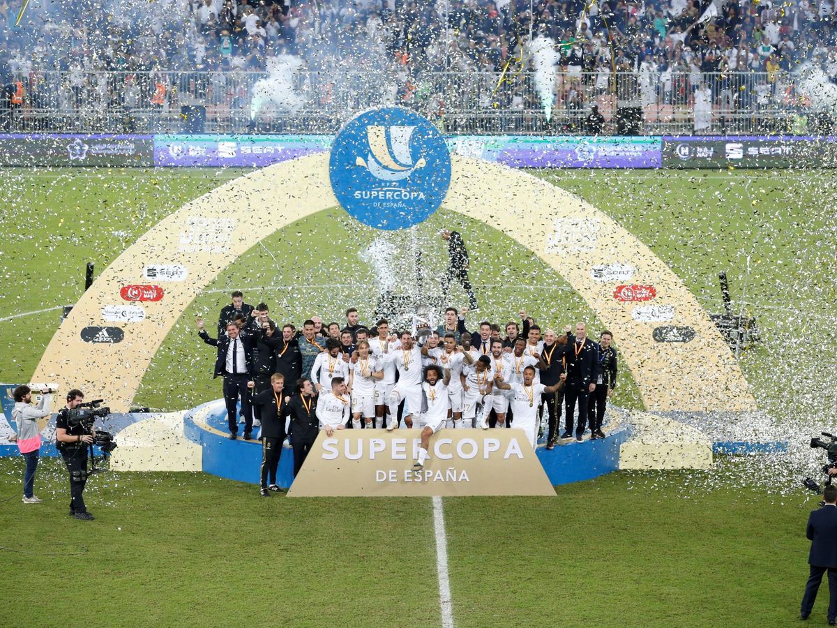 Foto:  Final de la Supercopa de España en Arabia Saudí, 2020 (EFE)