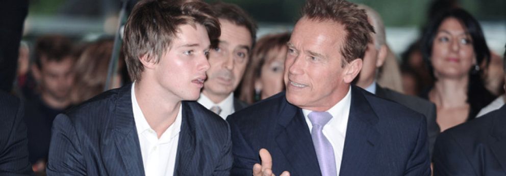 Foto: Schwarzenegger ejerce de 'padrino' en una de boda en Madrid