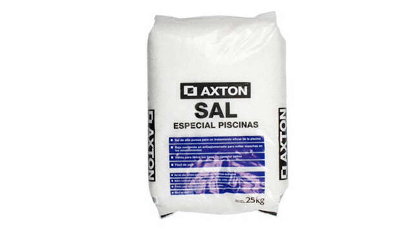 Saco de sal granulada para cloración salina de Axton 25 kg