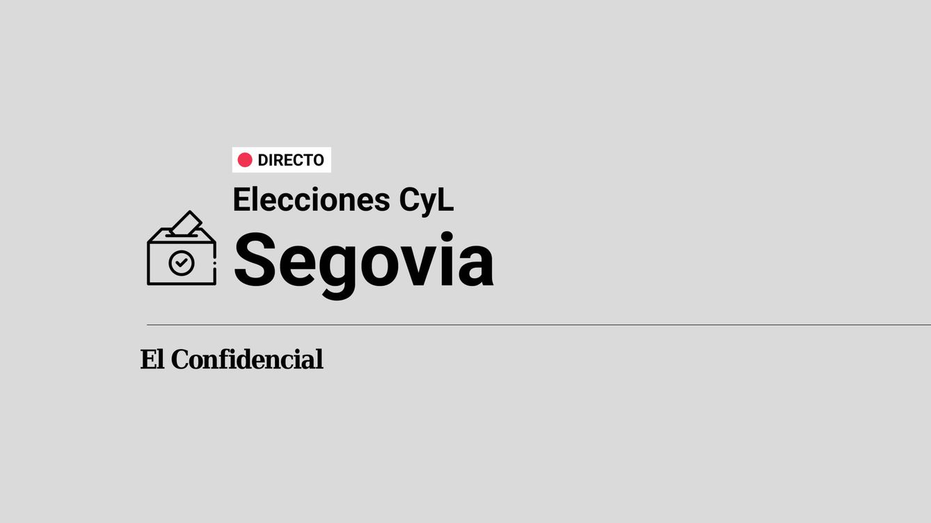 Foto: Resultados de las elecciones de Castilla y León en Segovia (EC Diseño)