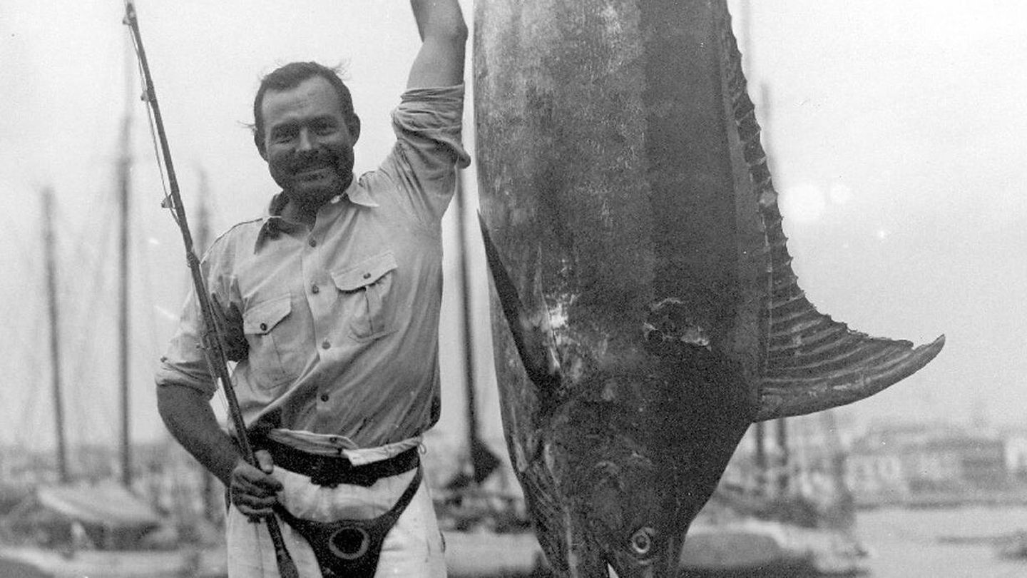 Hemingway también practicaba la pesca de profundidad. (Filmin)