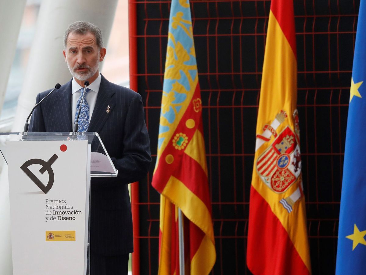 Foto: Felipe VI, en un acto en Valencia. (EFE)