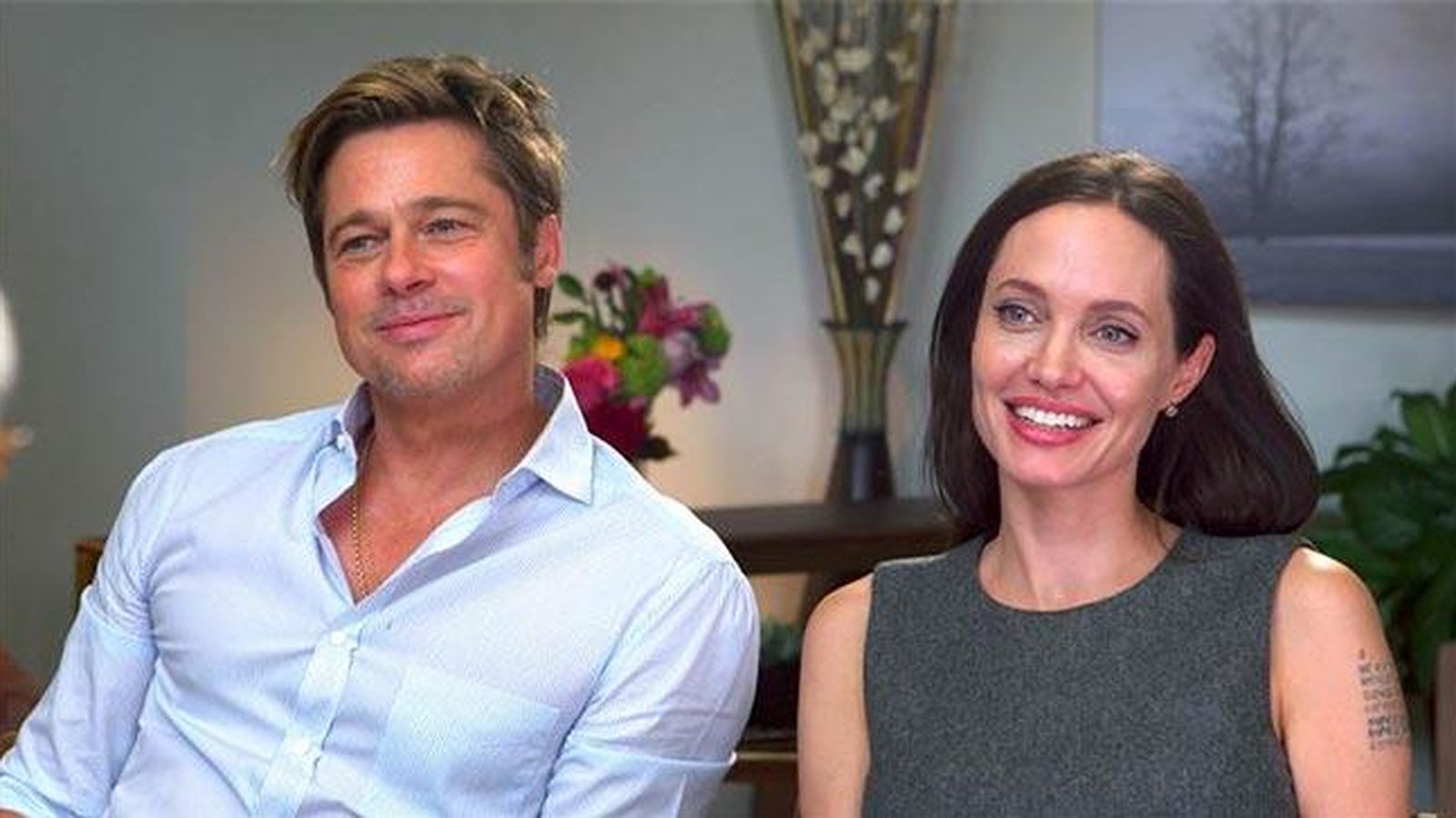 Foto: Brad Pitt y Angelina Jolie