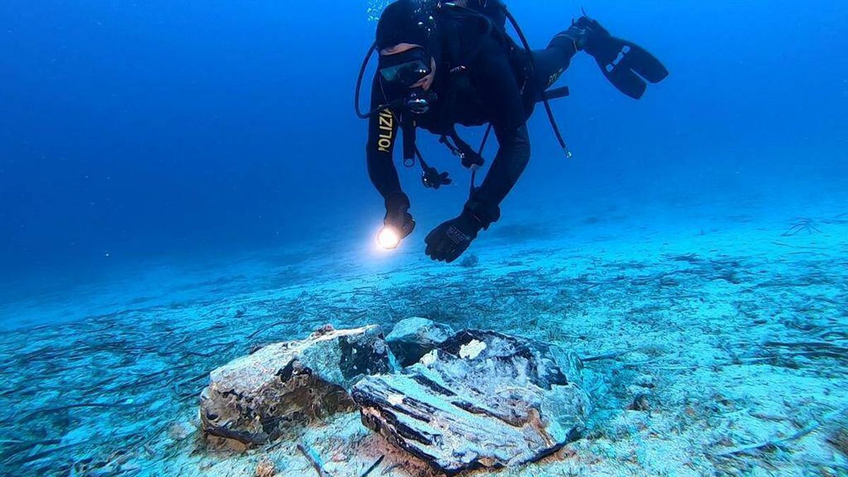 Encuentran restos del Neolítico en las profundidades del mar de Nápoles