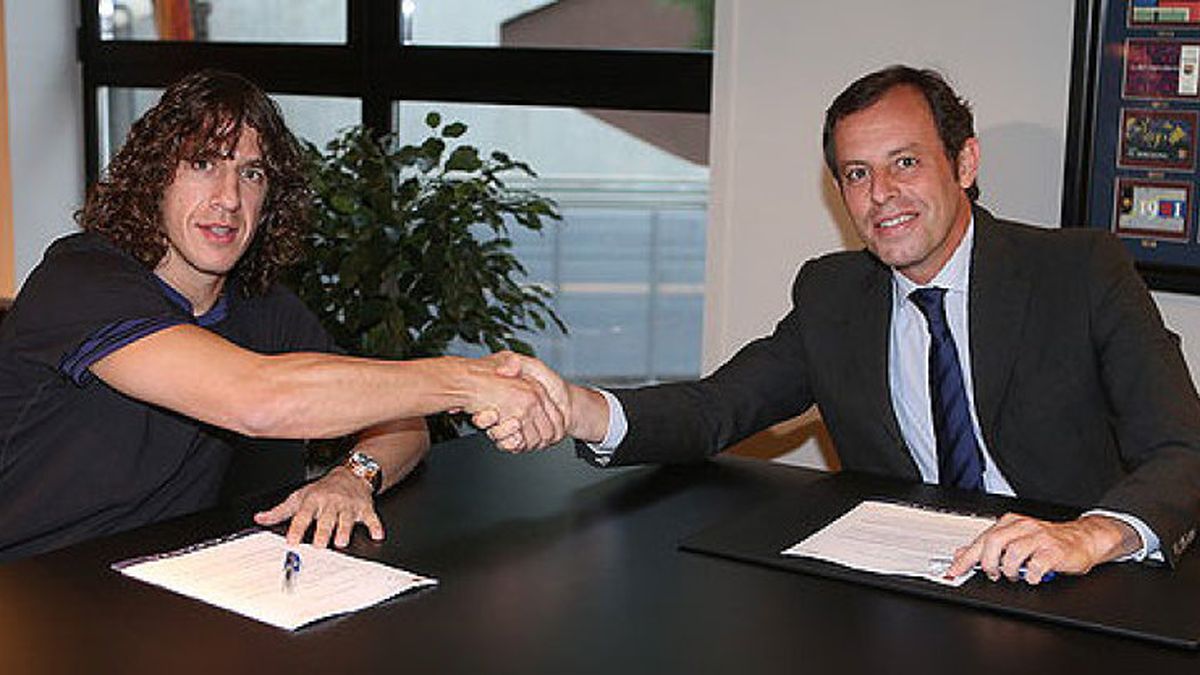 Carles Puyol sí renueva con el Barcelona hasta 2016